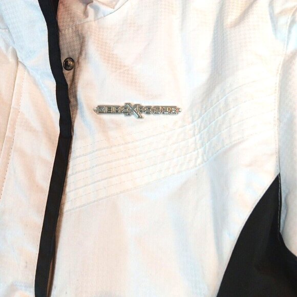 ZeroXposur Jacket XL (16) Black White Ski Coat Hood Coat insulated Water / Wind - Picture 5 of 16